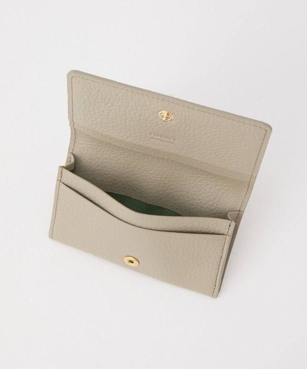 russet モノグラムプレートカードケース(SO-417) GrayBeige