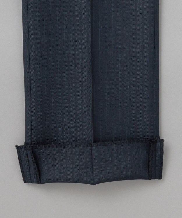 GOTAIRIKU 通年仕様【DORMEUIL/ドーメル】ミレニアル  3ピーススーツ(ネイビー) ネイビー系1