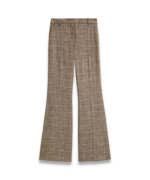 JOSEPH ウールバンブー　フレアートラウザーズ Escargot Mel