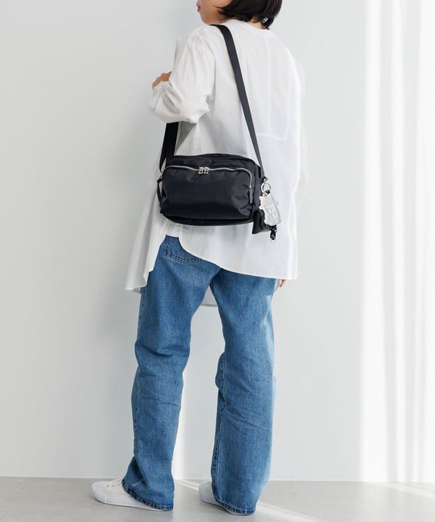 ACE BAGS & LUGGAGE HAyU × ace. フィカス ショルダーバッグ 19102 ハユ ブラック