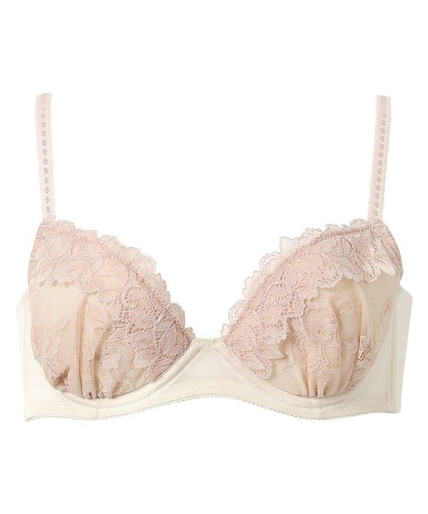 Wing ブラジャー ふっくら谷間メイク 脇高設計 脇から背中すっきり ブラ KB7001 ウイング／ワコール ラズベリー