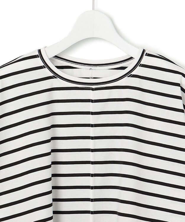 J.PRESS YORK STREET 【WOMEN】ボーダープルオーバー ホワイト系1