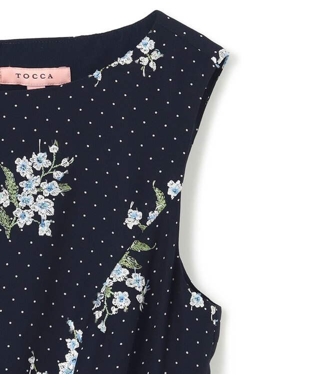 TOCCA 【消臭・洗える】DANCING RAIN ドレス ネイビー系7