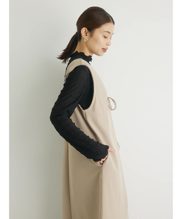 Green Parks ２ＷＡＹオーバーワンピース Beige