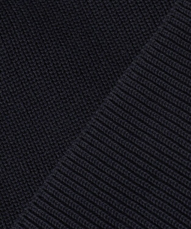 J.PRESS LADIES 【洗える】ORGANIC GASS COTTON クルーネック アウター ネイビー系