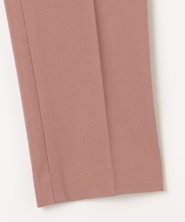 ANY SIS 【蓄熱効果】サーモトロン 2WAYストレッチ テーパードパンツ スモーキーピンク