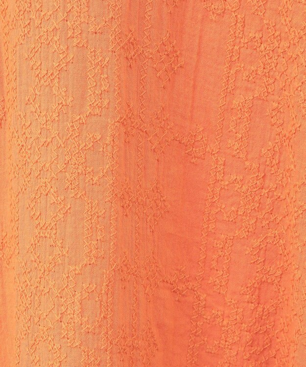 Green Parks Ｉ　ＳＥＴ２点　刺繍ブラウス＋タンクトップ Orange