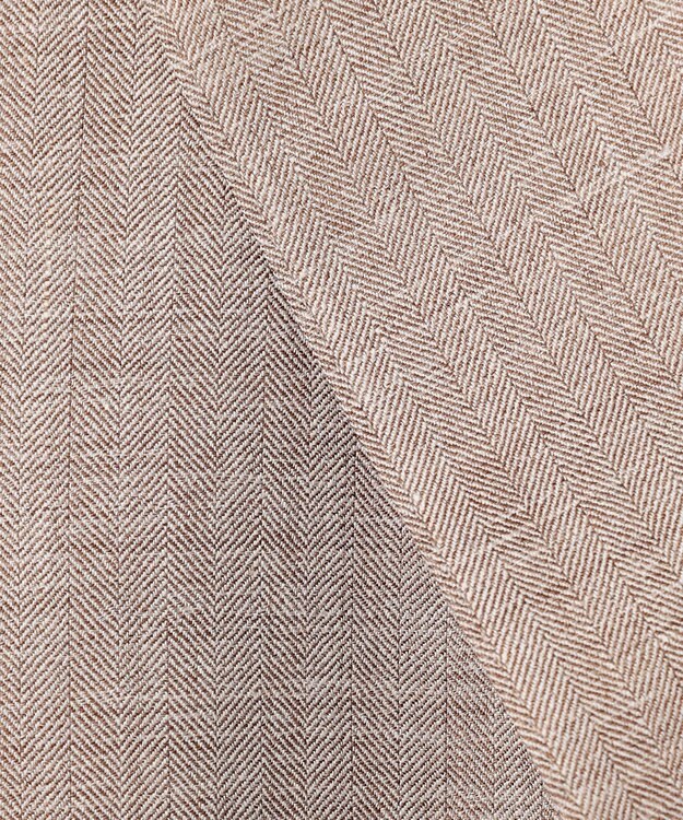 GOTAIRIKU 【Loro Piana Fabric】SUMMER TIME ジャケット_ヘリンボーン織 ベージュ×ヘリンボーン