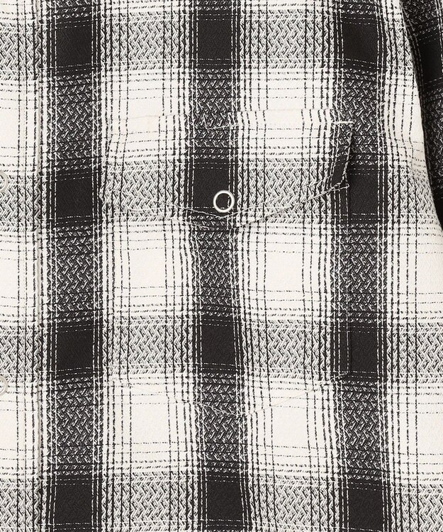 J.PRESS MEN 【WEB・一部店舗限定】チェックシャツブルゾン アイボリー系3