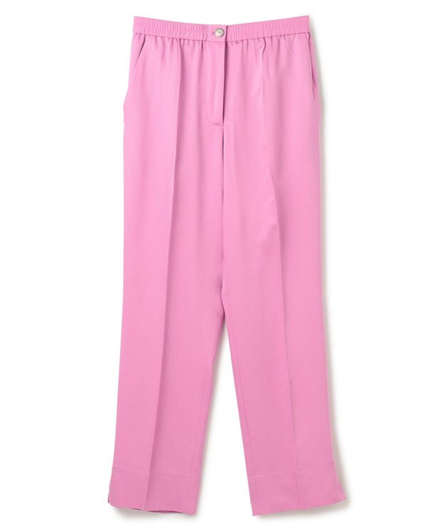 JOSEPH ソフトビスコーステーラリング　クロップドトラウザーズ Begonia Pink