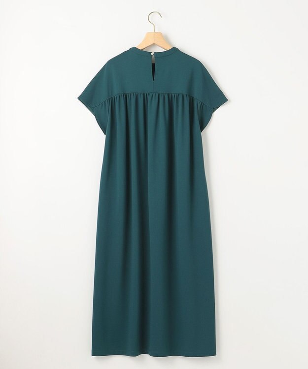 組曲 【WEB限定】バックギャザーＴワンピース ダークグリーン系