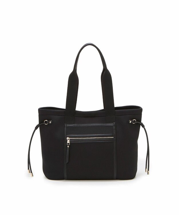 TOPKAPI 【新色追加】【TREASURE TOPKAPI】ネオプレン フロントポケット 2way トートバッグ ブラック