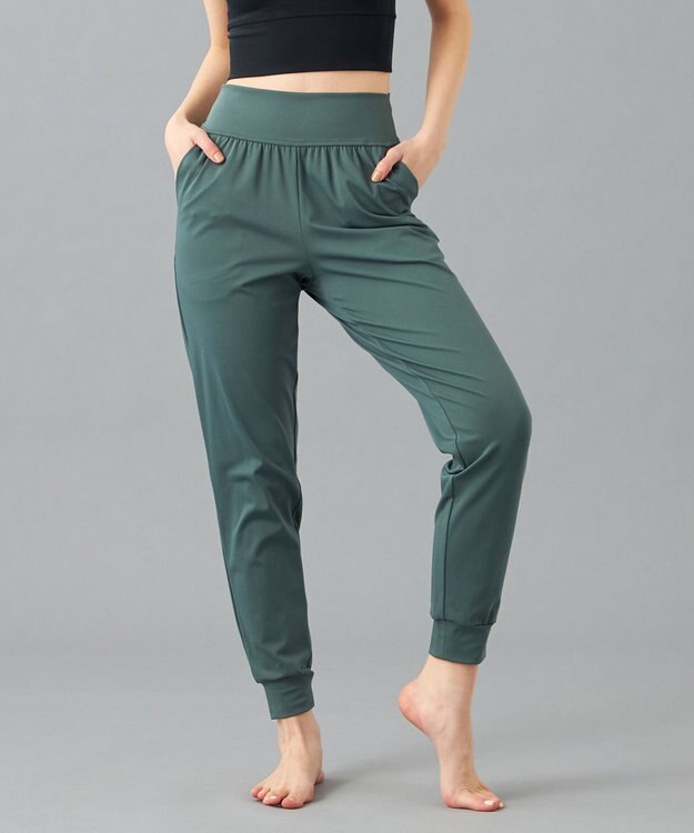 Chacott Chacott BALANCE Motion ジョガーパンツ ボトルグリーン