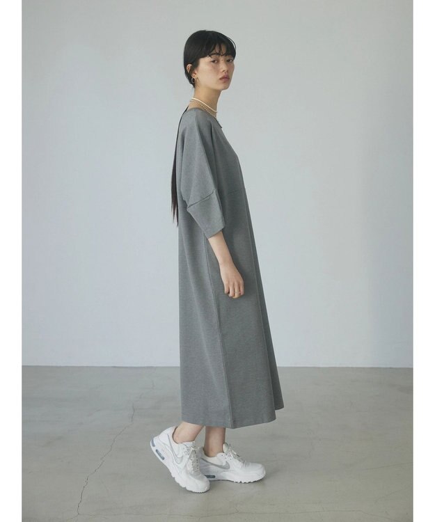 Green Parks ａ．カットポンチワンピース Gray