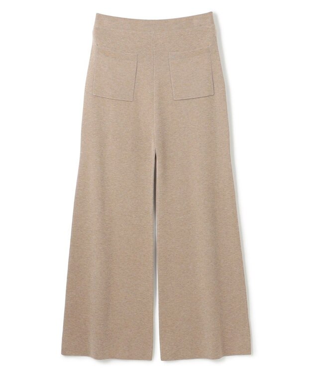 uncrave ハイゲージニット フレアパンツ モカ