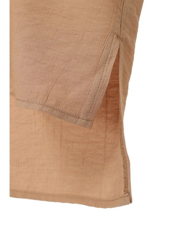 Green Parks ワッシャーシアーシャツ Beige