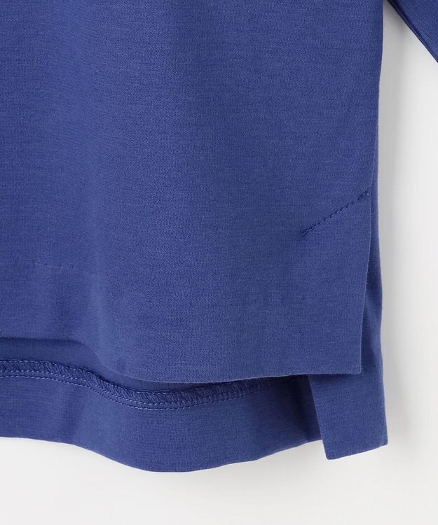 J.PRESS LADIES ポンチ ボートネック カットソー ブルー系