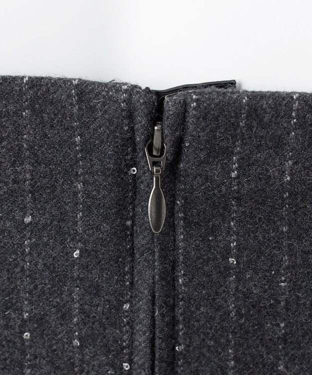 23区 S 【エステータ】ストライプシークイン ビスチェ グレー系