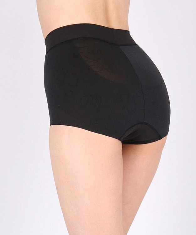 WACOAL ガードル ショート丈 高くヒップアップ 下腹部もすっきり ラクな着用感 レディース メッシュタイプ GRC326 /ワコール ブラック