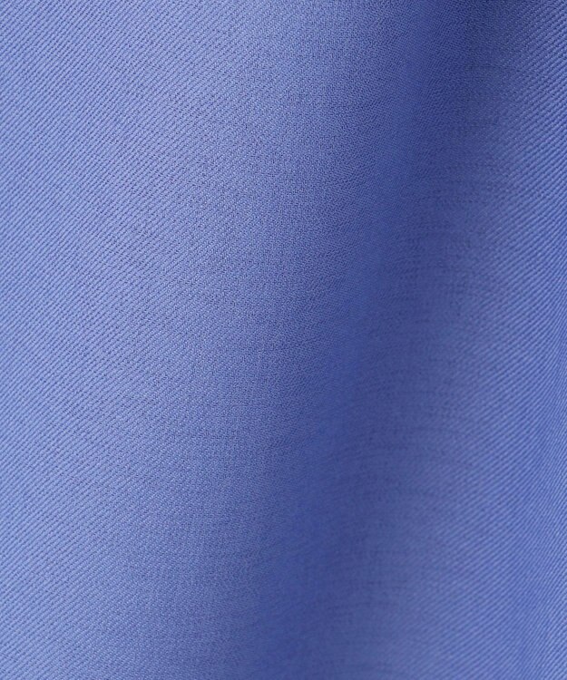 ANY SIS S 【接触冷感・UVカット・速乾】スムージーポリエステル フレアスリーブ ブラウス ブルー