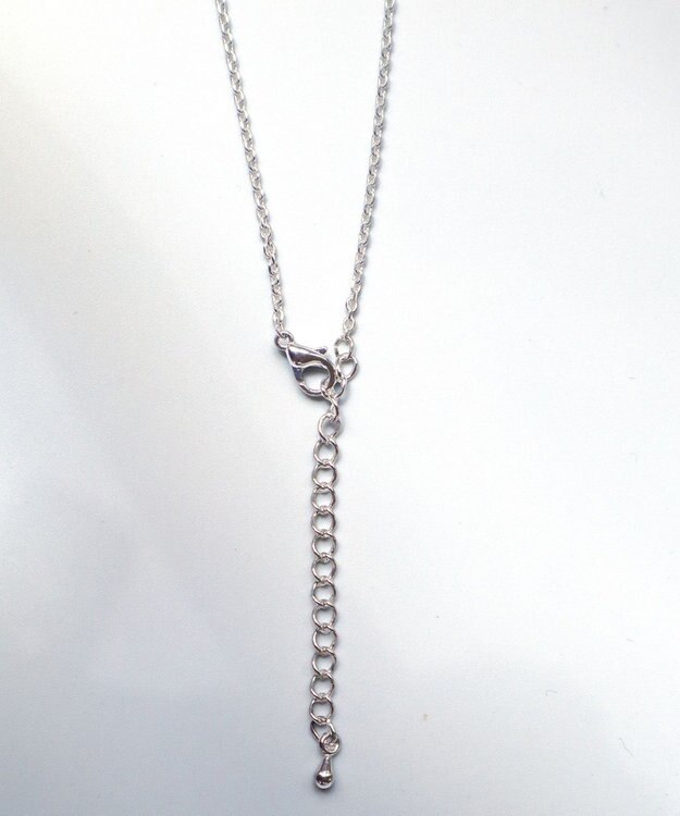 Tiaclasse メタルリボンロールネックレス シルバー