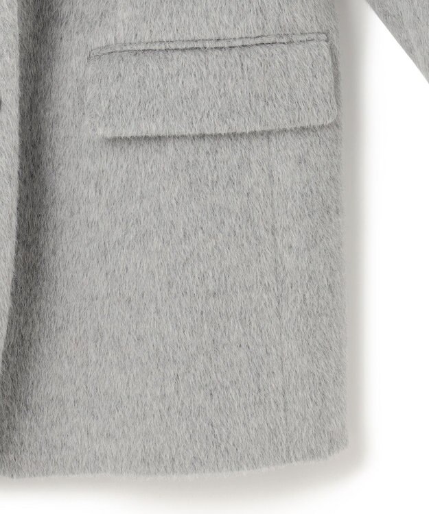 BEIGE， COURBE / アルパカ混テーラードジャケット L Gray