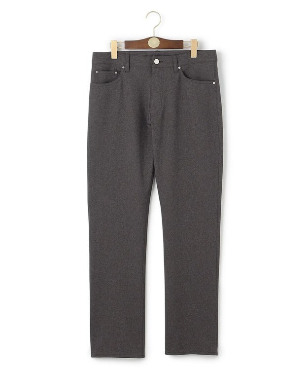J.PRESS MEN 【WEB・一部店舗限定】サージストレッチ 5ポケットパンツ グレー系
