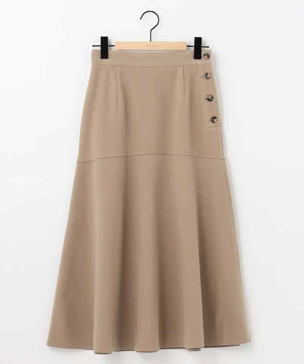 SHARE PARK LADIES ライトメルトンスカート キャメル