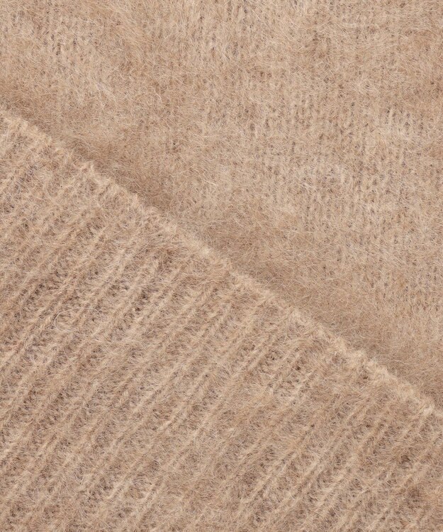 自由区 S 【カタログ掲載・Premium Collection】ファーカシミヤ ニット ブラウン系