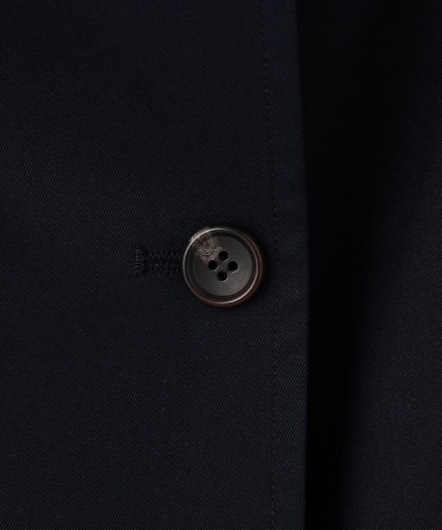 組曲 ショートライトトレンチ ジャケット ネイビー系