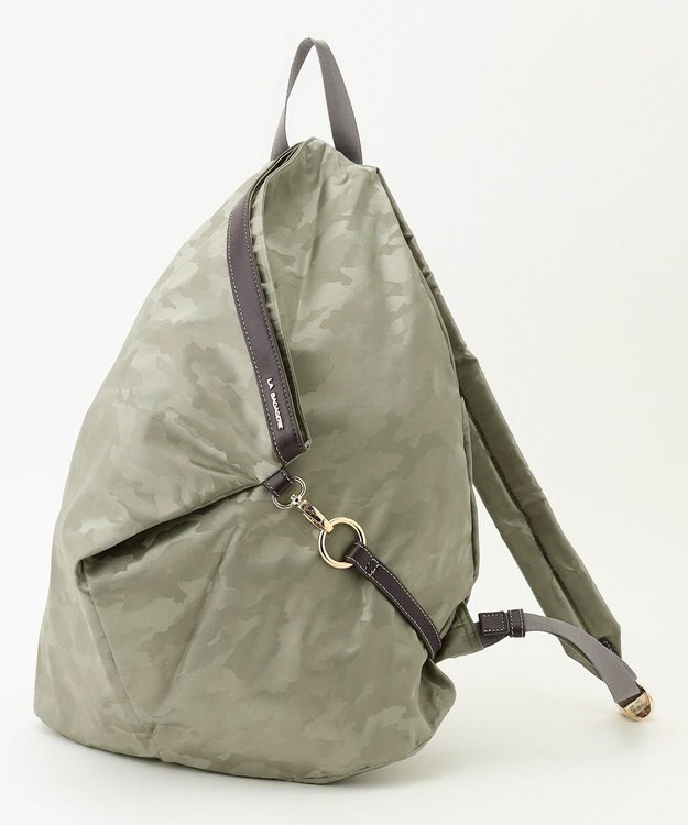 LA BAGAGERIE カモフラジャカード はっ水スマートリュック グレージュ