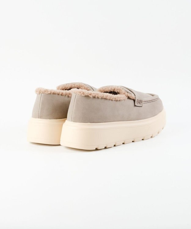 BONTRE 【MIONOTIS/ミオノティス】ムートンモカローファー/40912 グレー