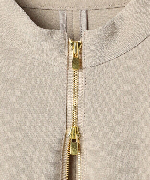 BEIGE， RUE / ドライタッチコンパクトブルゾン Taupe