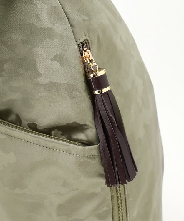 LA BAGAGERIE カモフラジャカード はっ水スマートリュック グレージュ