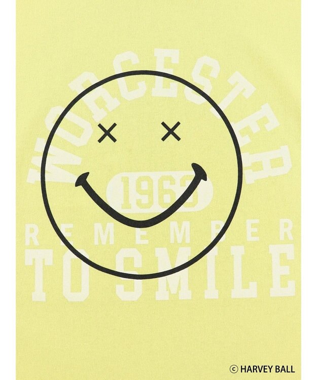 Green Parks Ｓｍｉｌｅｙ　Ｆａｃｅ／スマイルロゴＢｉｇＴシャツ Yellow