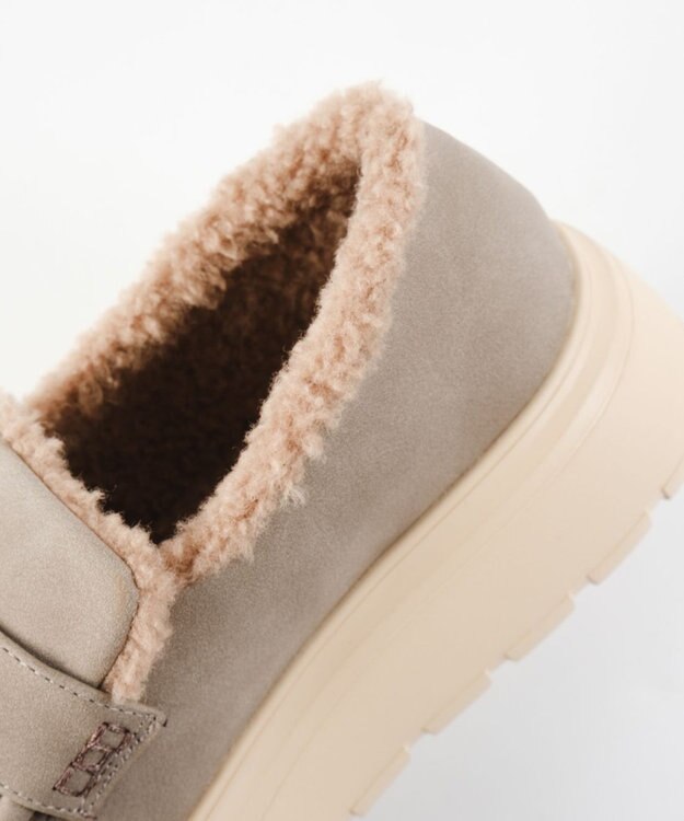 BONTRE 【MIONOTIS/ミオノティス】ムートンモカローファー/40912 グレー