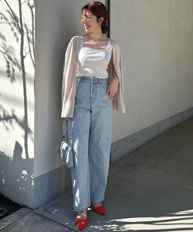 UNFILO イージーカーディガン [WEB限定]ベージュ