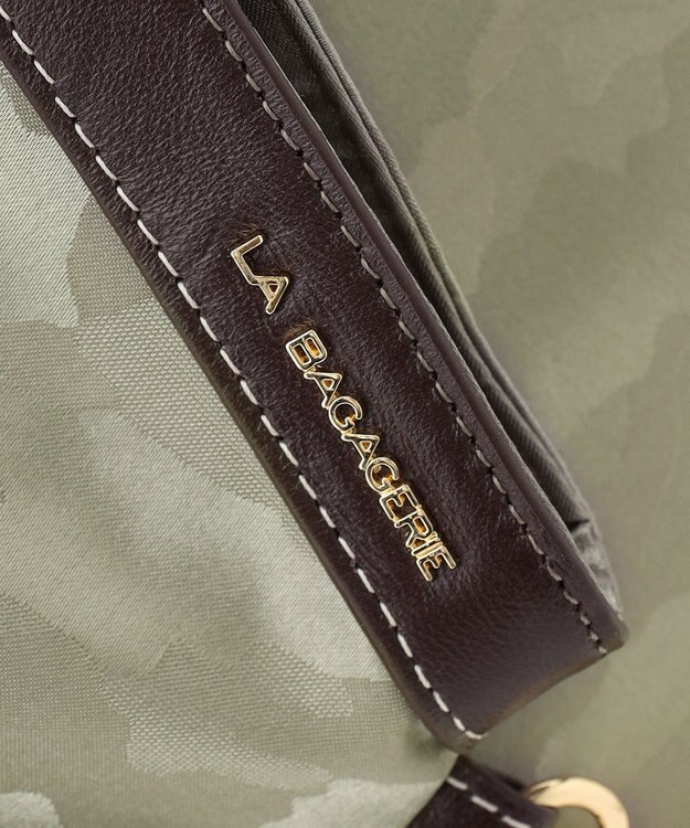 LA BAGAGERIE カモフラジャカード はっ水スマートリュック グレージュ
