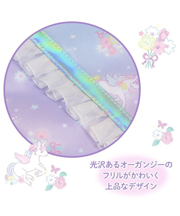 Mother garden マザーガーデン ユニコーン シューズバッグ 《フラワー柄》 フラワー柄