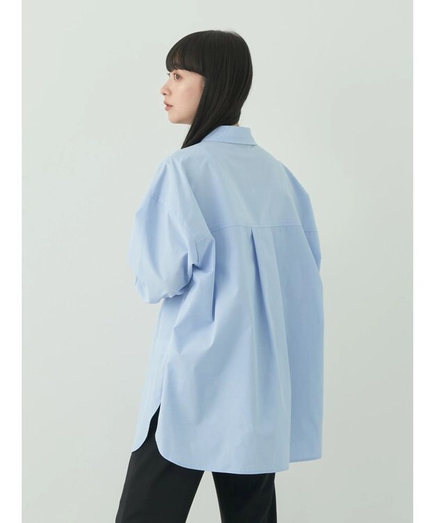 earth music&ecology ボーイズライクシャツ Sax