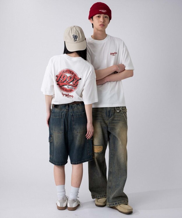 WEGO 【ユニセックス着用ITEM/XSSMLXLサイズ展開】アソートグラフィックBIG　T（SS） 柄15