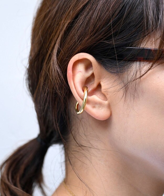 simoe Puku Cuff 02 イヤーカフ（リング） ゴールド