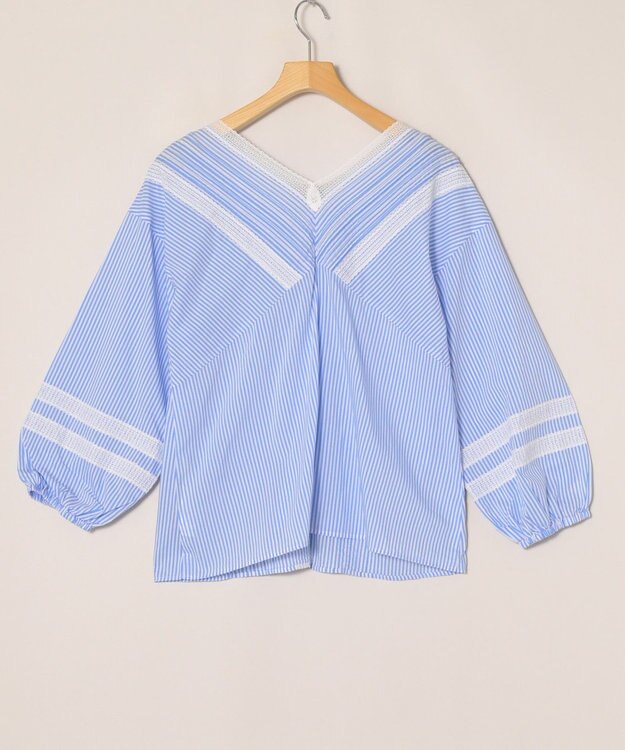 ONWARD Reuse Park 【組曲】ブラウス春夏 ブルー