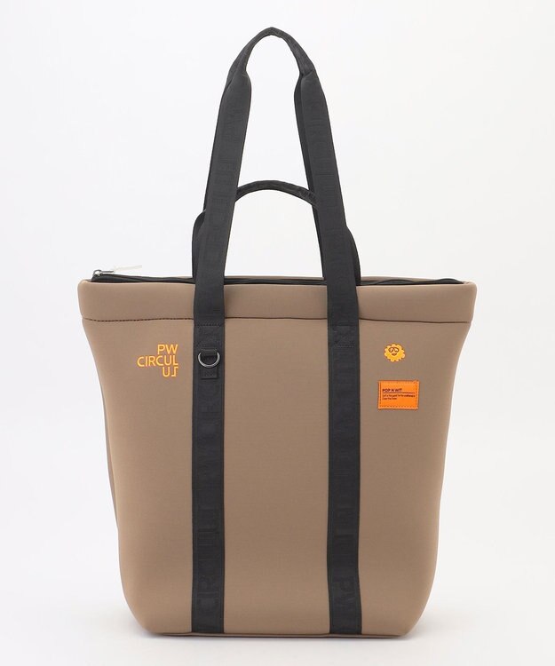 PW CIRCULUS 【UNISEX】デタッチャブルトートバッグ ゴルフ ベージュ系