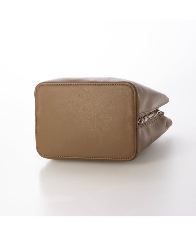 UNBILLION カシュカシュ cachecache / サイドチェーンかがりミニトート オーク