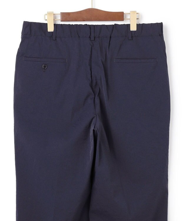 J.PRESS MEN 【J.PRESS ORIGINALS】【UNISEX】High Power Stretch Mechanical 1Tuck Slacks / New Wide Piped Stem ネイビー系