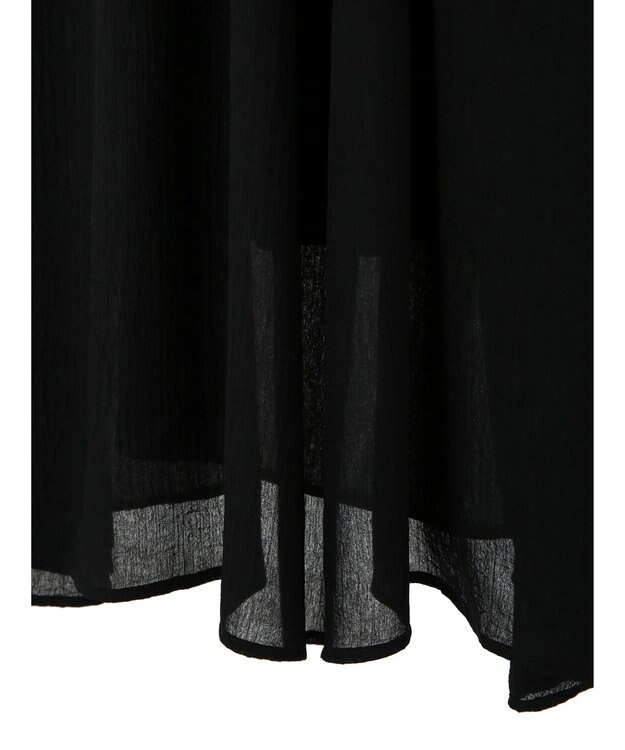 Green Parks ａ．バックオープンキャミワンピース Black