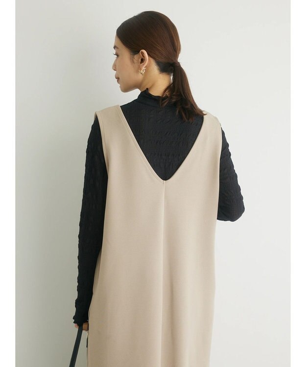 Green Parks ２ＷＡＹオーバーワンピース Beige