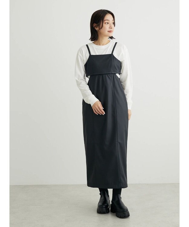 Green Parks ＫＢＦ　２ＷＡＹフェイクレザージャンスカ Black