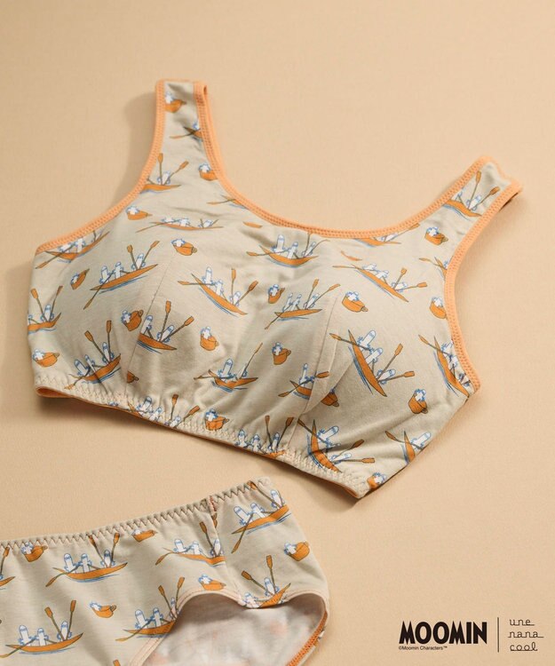 une nana cool 【ムーミン】MOOMIN × une nana ccol ナイトアップブラ BE